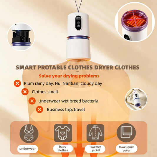 Nestara™- Compact Travel Clothes Dryer