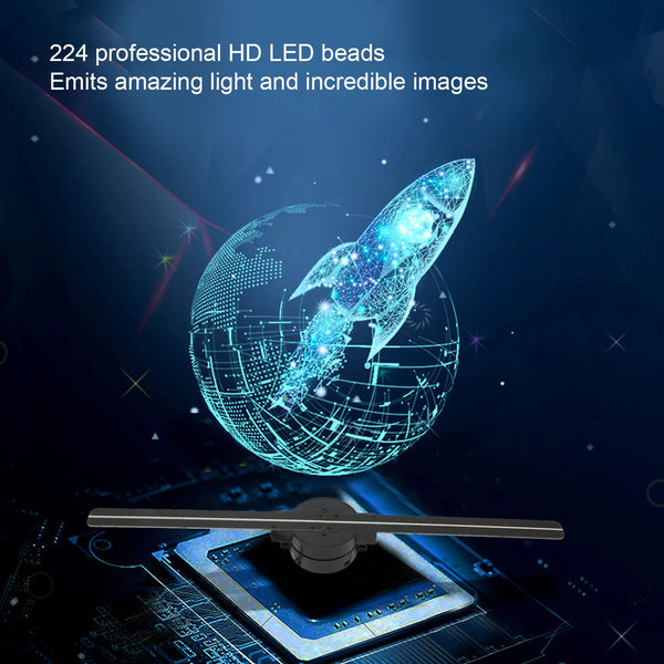 Nestara™ Futuristic Hologram Display Fan